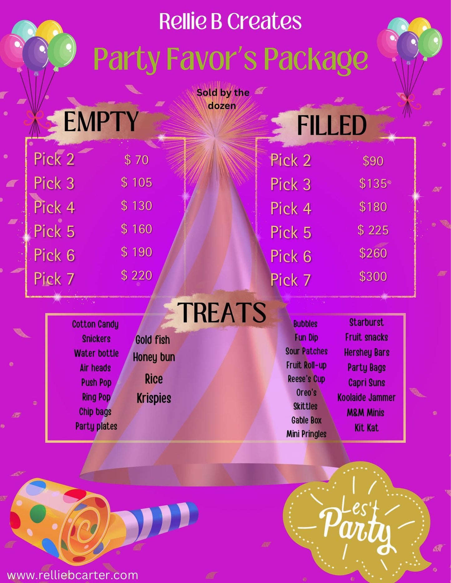 Party Favors by the dozen