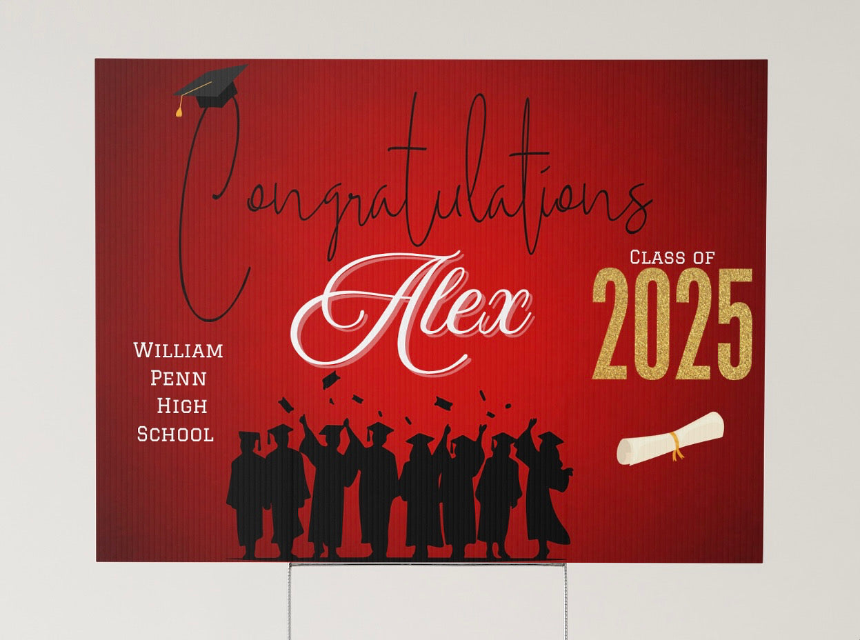 Custom Yard Sign