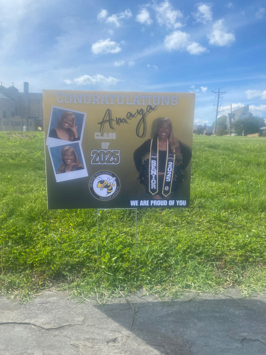 Custom Yard Sign