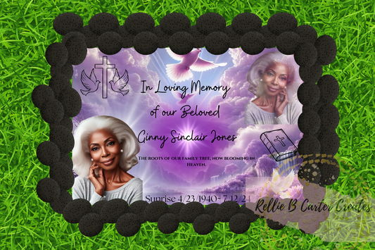 Custom Waterproof Memorial Headstone – Personalized Gravestone Marker