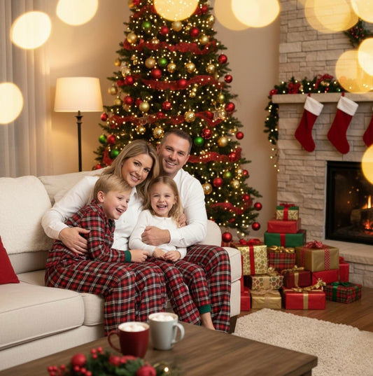 AI Family Christmas Photoshoot
