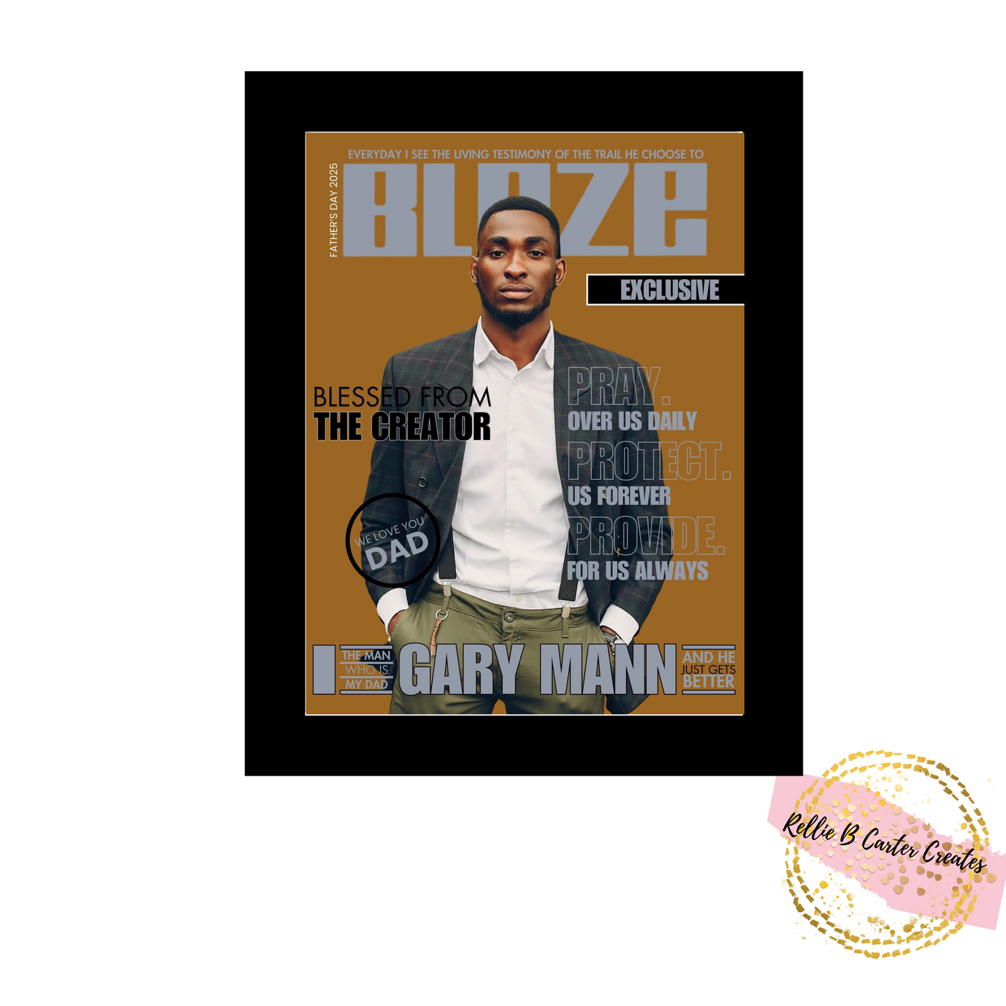 Magazine Framed Photo